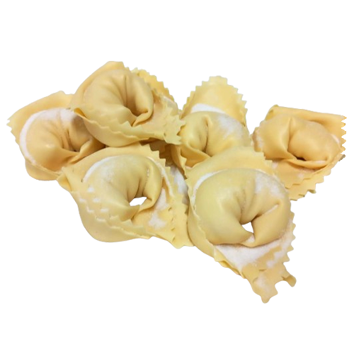 Cappellaccio al taleggio e pere con miele